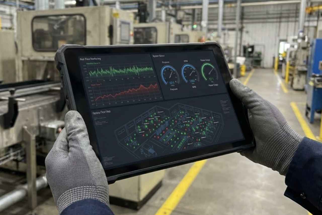IIoT Predictive Maintenance Dashboard for [Confidential Manufacturer]