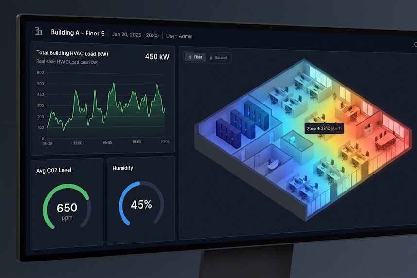 Smart Building Energy & HVAC Optimization Platform for [Commercial Real Estate Firm]